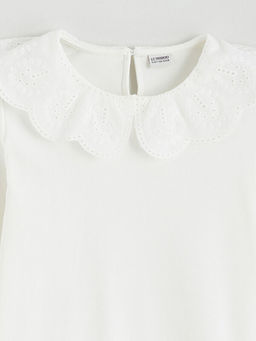 Bebe Yaka Fisto Detayl? K?z ?ocuk Ti??rt