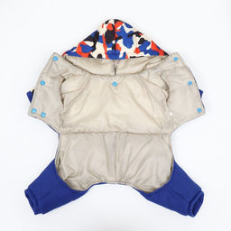 Комбинезон Go-Иди с утяжкой, размер 18 (ДС 40, ОГ 50, ОШ 38 см), синий/камуфляж - Simaland фото 8