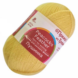 Пушинка пряжа Россия ТР 50%козий пух 50%шерсть 10х50г/225м