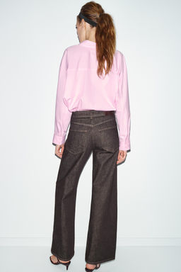 JEANS Z1975 LOOSE STRAIGHT MID-WAIST - Zara фото 6