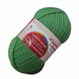 Подмосковная пряжа Россия ТР  50%шерсть 50%акрил 10х100г/250м Цвет:0794-Глубокий синий