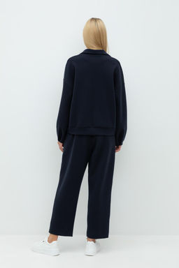 ЕВТ 4122/индиго брюки жен