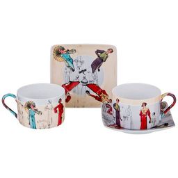 ЧАЙНЫЙ НАБОР LEFARD FASHION QUEEN НА 2 ПЕР. 4 ПР. 180 МЛ