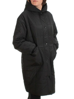 22332 BLACK Куртка демисезонная женская (50 гр. синтепон)