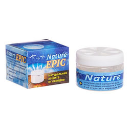 Цена за 2 шт. Гель-репеллент от комаров Nature Epic, на эфирных маслах, 50 мл, Ваше Хозяйство
