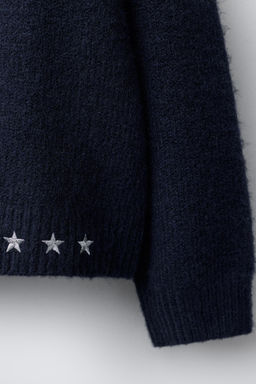 CONTRAST TEXT CARDIGAN - Zara фото 3