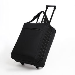 Чемодан на молнии, цвет чёрный - Simaland фото 3