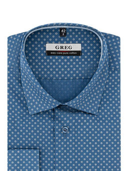 Сорочка мужская длинный рукав GREG 233/231/1854/Z/1p_V фото 8