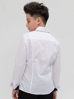 BWCJ7105 сорочка верхняя для мальчиков - Pelican фото 3