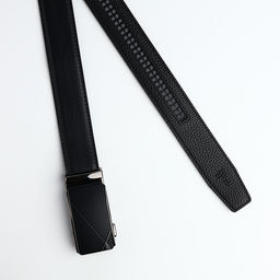 Ремень мужской, ширина 3.6 см, длина 120 см, натуральная кожа, пряжка автомат, чёрный