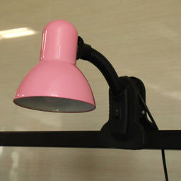 Светильник настольный на прищепке розовый / 108BXIAO-5 / Ex27 /уп 70/ - Галеонтрейд фото 2