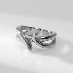 Кольцо металл Тренд гвоздь, цвет серебро, безразмерное