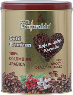 Cafe Esmeralda. Gold Premium (зерновой) 200 гр. жест.банка (Уцененная)