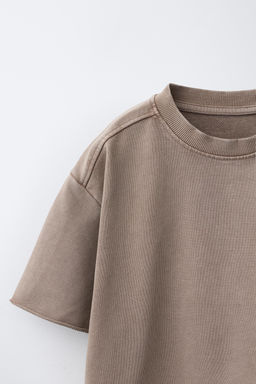 CAMISETA JOGGING EFECTO LAVADO / Caldero - Zara фото 13