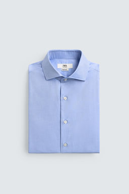 TEXTURED SHIRT WITH CUFFLINKS - Zara фото 9