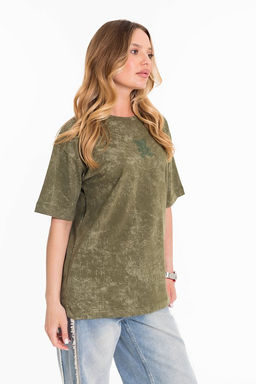Футболка М324234Тд хаки - Елена фото 7