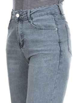 10096 BLUE Джинсы женские AMG JEANS (98% хлопок, 2% лайкра)