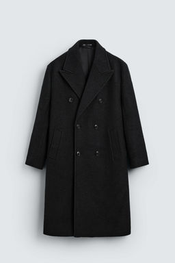 WOOL COAT BOUCL_ TEXTURE - Zara фото 7