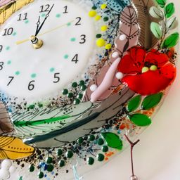 Настенные часы Птичье гнездышко - Стрекоза фото 8