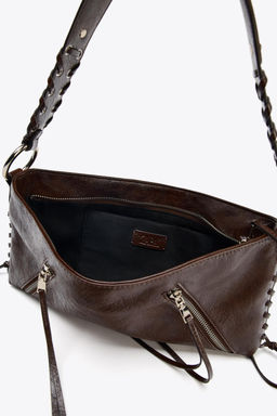 ZIPPED SHOULDER BAG - Zara фото 6