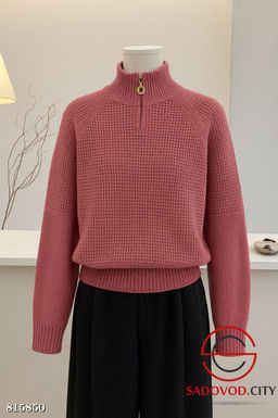 Свитер женский на полузамке - Bruno фото 6