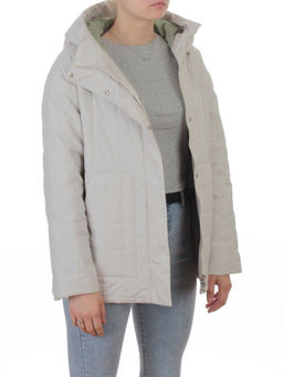 9607 MILK Куртка стеганная демисезонная женская (100 гр. холлофайбер) - Fashion фото 8