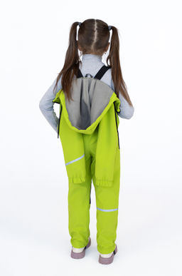 Комбинезон демисезонный из софтшелла зеленый - Arctic kids фото 18