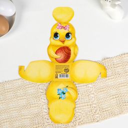 Цена за 10 шт. Формовая коробочка для яйца «Цыплёнок», 22.8 х 30.8 см