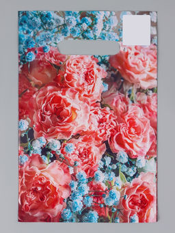 Цена за 100 шт. Пакет Джульетта, полиэтиленовый с вырубной ручкой, 20?30 см, 30 мкм