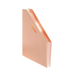 Лоток для бумаг Calligrata, А4, вертикальный, пластиковый, 12 отделений, бежевый