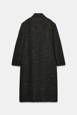WOOL BLEND COAT WITH VENTS ZW COLLECTION - Zara фото 3