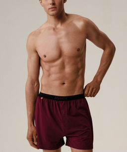 ATLANTIC 2MBX-025 Трусы боксеры Solid - набор (2 шт.) графитовый + каберне фото 2