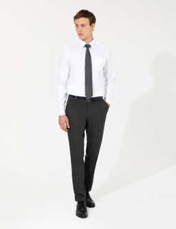 Beyaz Regular Fit Uzun Kollu Klasik G_mlek - Pierre cardin фото 4