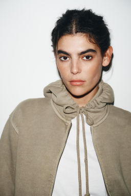 FADED-EFFECT HOODIE - Zara фото 3
