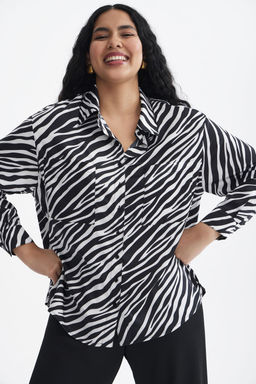 Блуза Golden Valley 10008 черно-белый  фото 2