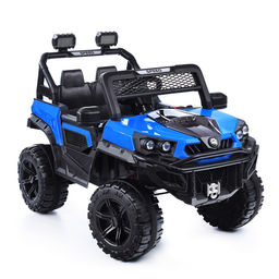 Электромобиль "Фиджи" на аккумуляторе, с р/у управлением, 12V4.5 двухприводный (синий)