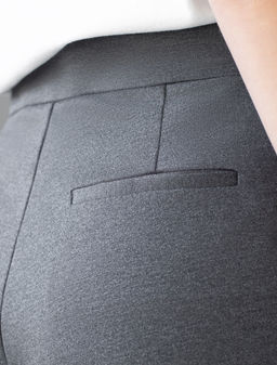 Брюки Vilatte D44.155 хлопок серый меланж фото 5