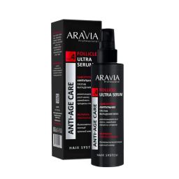 ARAVIA Professional Сыворотка ампульная против выпадения волос Follicle Ultra Serum, 150 мл НОВИН