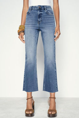Z1975 HIGH-WAIST MINI FLARE JEANS - Zara фото 2