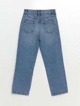 Straight Fit K?z ?ocuk Jean Pantolon