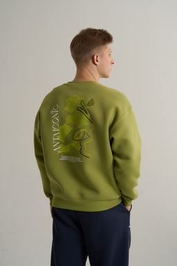 Свитшот Зеленый ICONIC Sweatshirt - Anta фото 4