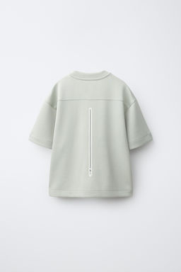 CAMISETA TEXTO SPORTY / Menta claro - Zara фото 2