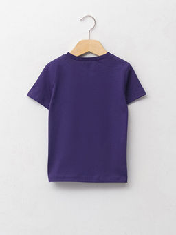 Bisiklet Yaka K?sa Kollu Bask?l? Erkek Bebek Ti??rt - Waikiki фото 2