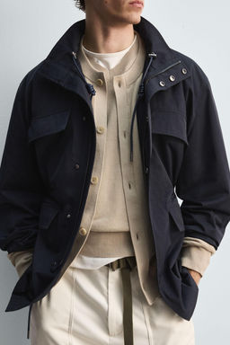 TECHNICAL PARKA WITH POCKETS - Zara фото 6