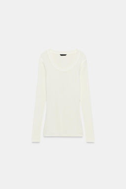 LONG SLEEVE T-SHIRT - Zara фото 4
