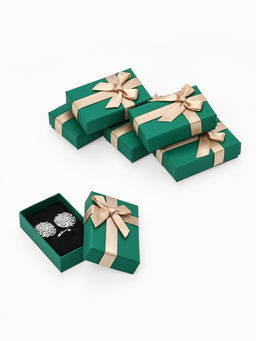 Набор коробочек подарочных 6 шт. под набор «Грин» 5×8×2.5, цвет зелёный (10319899)