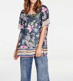 Блузка, пестрая - Patrizia dini фото 5