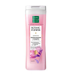 ЧИСТ.ЛИНИЯ д/волос шампунь 400мл Pure line Реконструкция и защита с керамидами и витаминами