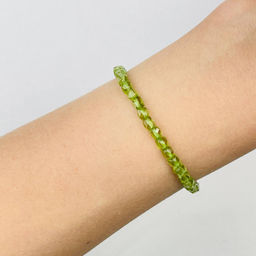 Браслет из Хризолита 17,5 см +