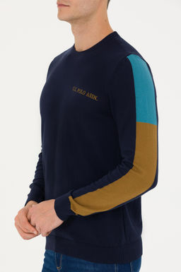 U. S. Polo Assn Мужской темно-синий свитер - U.s. polo assn фото 20